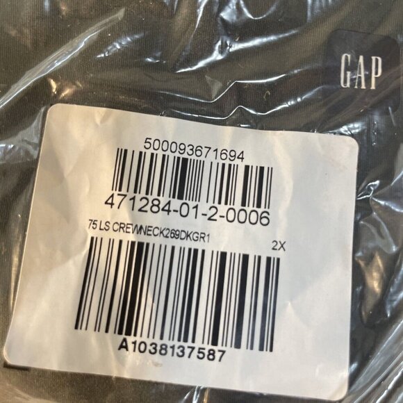 Yeezy x Gap Engineered by Balenciaga Long Sleeve Second Skin Top Green 2X Womens - Picture 6 of 6